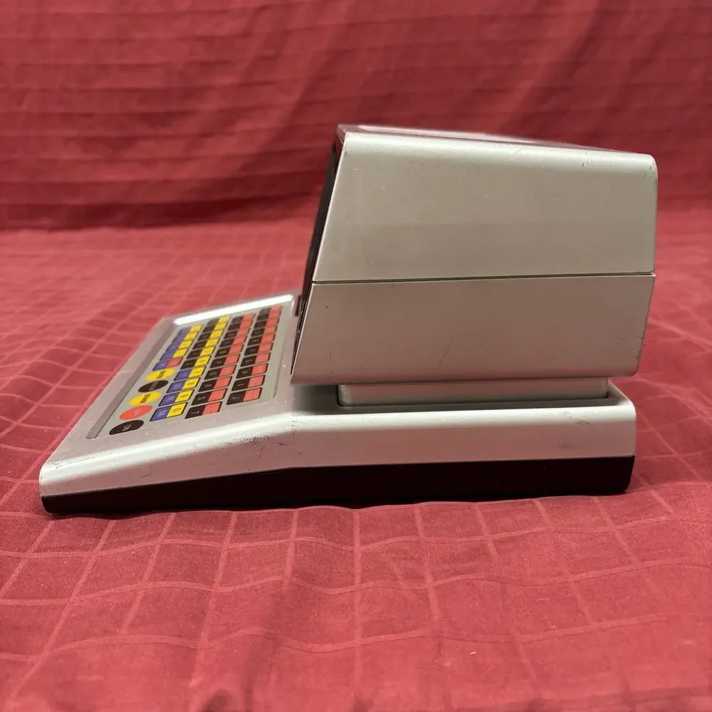 Computron Sears 1986 Vintage Talking Toy Educational Computer for Kids WORKS!!